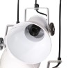 Lampe suspendue 25 W blanc 30x30x100 cm E27 