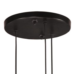 Lampe suspendue 25 W blanc 30x30x100 cm E27 