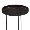 Lampe suspendue 25 W blanc 30x30x100 cm E27 