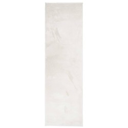 Tapis OVIEDO à poils courts beige 80x250 cm 