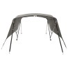 Toit bimini à 4 arceaux parois latérales 243x(170-182)x137 cm 