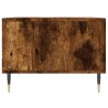 Table basse Chêne fumé 60x50x36,5 cm Bois d'ingénierie 