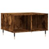 Table basse Chêne fumé 60x50x36,5 cm Bois d'ingénierie 