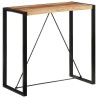 Table de bar 110x55x110 cm bois massif de récupération 