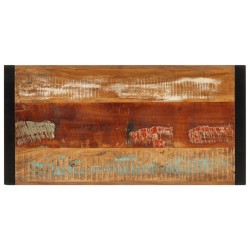 Table de bar 110x55x110 cm bois massif de récupération 