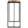 Table de bar 110x55x110 cm bois massif de récupération 