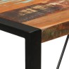Table de bar 110x55x110 cm bois massif de récupération 