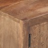 Meuble TV 138x30x46 cm Bois massif de manguier 