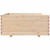 Jardinière 110x110x49,5 cm bois de pin massif 