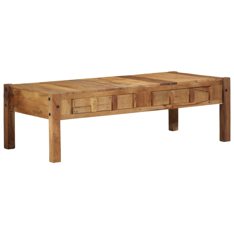 Table basse 110x55x35 cm Bois massif récupéré Table basse 110x55x35 cm Bois massif récupéré