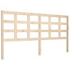 Tête de lit 185,5x4x100 cm Bois massif de pin 