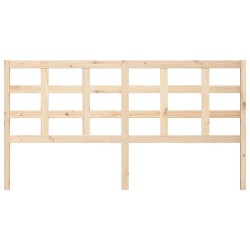 Tête de lit 185,5x4x100 cm Bois massif de pin 
