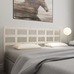 Tête de lit 185,5x4x100 cm Bois massif de pin 