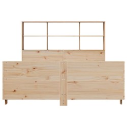 Cadre de lit sans matelas 120x200 cm bois de pin massif 