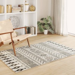 Tapis intérieur extérieur à poils courts 120x180cm antidérapant 