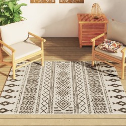 Tapis intérieur extérieur à poils courts 120x180cm antidérapant 