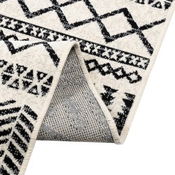 Tapis intérieur extérieur à poils courts 120x180cm antidérapant 