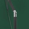 Parasol de plage vert 180x120 cm 