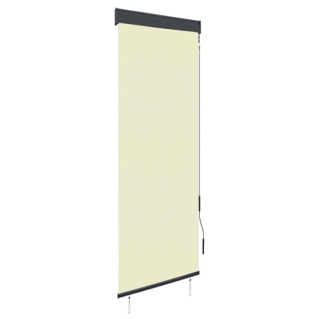 Store roulant d'extérieur 60 x 250 cm Crème 