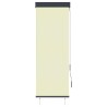 Store roulant d'extérieur 60 x 250 cm Crème 