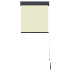 Store roulant d'extérieur 60 x 250 cm Crème 