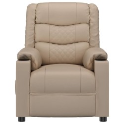 Fauteuil inclinable électrique Cappuccino Similicuir 