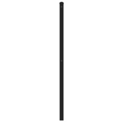 Tête de lit chêne sonoma 80 cm fer et bois d’ingénierie 