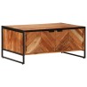 Table basse 90x55x40 cm bois massif d'acacia 