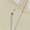 Parasol de plage jaune sable 300 cm 