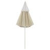 Parasol de plage jaune sable 300 cm 
