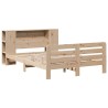 Cadre de lit sans matelas 120x190 cm bois de pin massif 