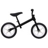 Vélo d'équilibre roues de 11 pouces noir 