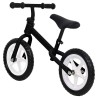 Vélo d'équilibre roues de 11 pouces noir 