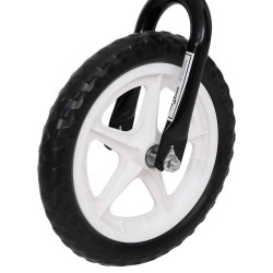 Vélo d'équilibre roues de 11 pouces noir 
