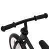 Vélo d'équilibre roues de 11 pouces noir 