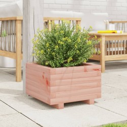 Jardinière 40x40x26,5 cm bois massif douglas 