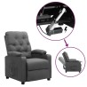 Fauteuil Gris clair Tissu 
