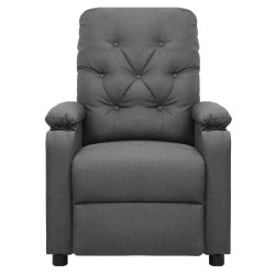 Fauteuil Gris clair Tissu 