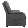 Fauteuil Gris clair Tissu 