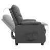 Fauteuil Gris clair Tissu 