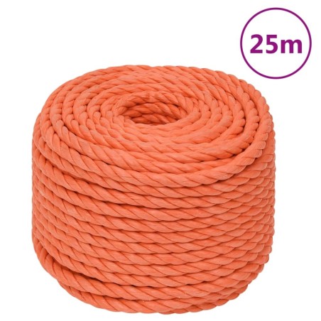 Corde de travail Orange 24 mm 25 m Polypropylène 