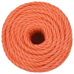 Corde de travail Orange 24 mm 25 m Polypropylène 