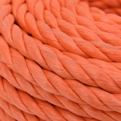 Corde de travail Orange 24 mm 25 m Polypropylène 