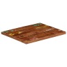 Dessus de table 60x50x2,5 cm rectangulaire bois massif récupéré 