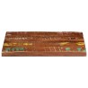 Dessus de table 60x50x2,5 cm rectangulaire bois massif récupéré 