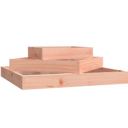 Jardinière 83x83x27 cm Bois de douglas massif 