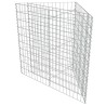 Lit surélevé à gabion Acier galvanisé 75x75x50 cm 