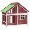 Chenil moka 96x60,5x87 cm bois de pin solide 