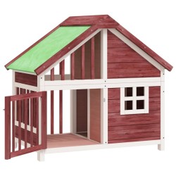 Chenil moka 96x60,5x87 cm bois de pin solide 