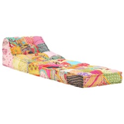 Pouf modulaire Patchwork Tissu 